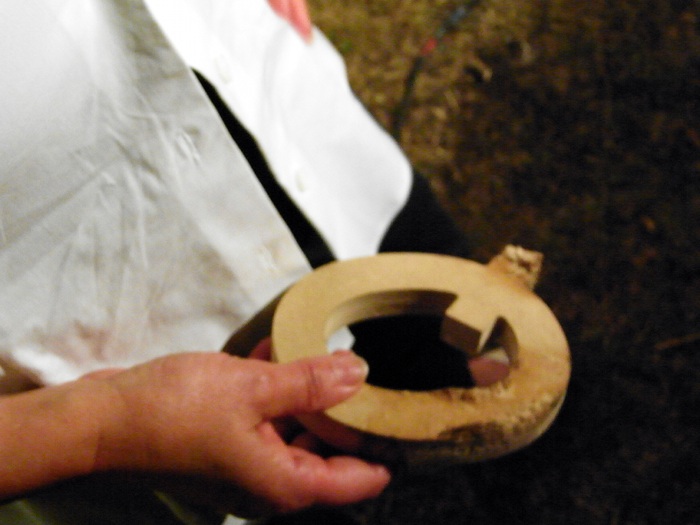 Sculpture confi&eacute;e 776 (mordue par  le chien)